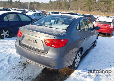 2008 Hyundai Elantra Gls/Se z USA, uszkodzony, nr VIN KMHDU46D78U524057